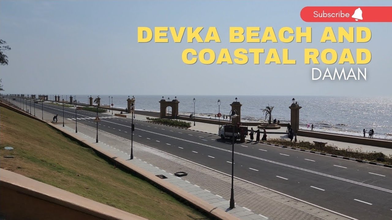 Devka beach in Daman l All new Seafront and Coastal Road I Mordern India l PM Modi to inaugurate