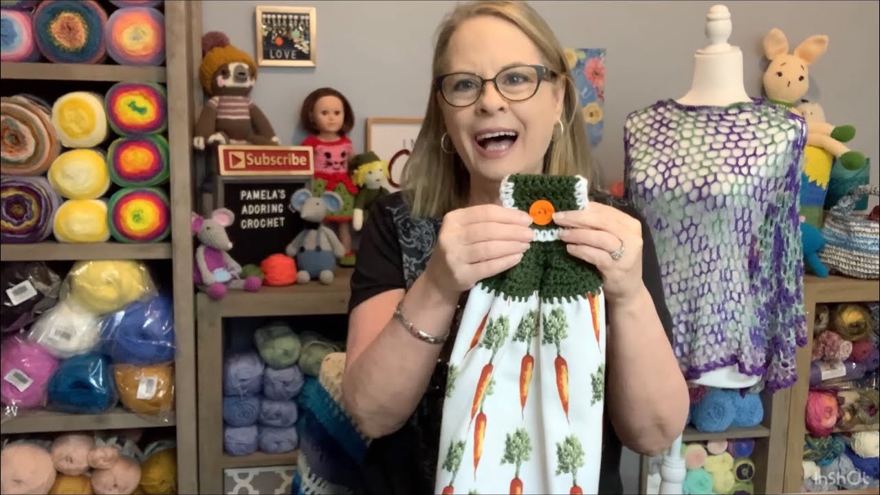 Update April Crochet Towel Topper CAL #crochertoweltopperscal