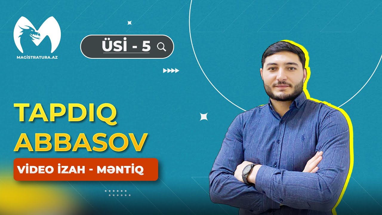 Ümumi sınaq imtahanı (21.05.2023)- Tapdıq Abbasov