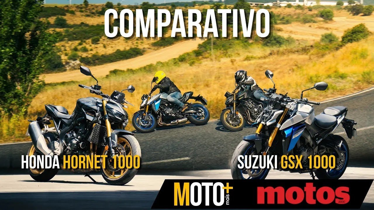 Honda CB 1000 Hornet SP vs Suzuki GSX-S 1000: Eternas Rivais | COMPARATIVO