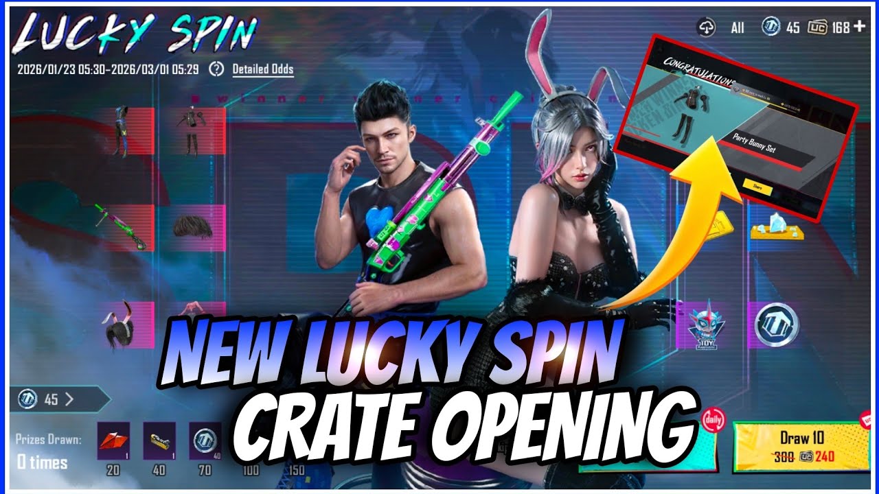 Bgmi new lucky spin crate opening - bgmi new crate opening- lucky spin opening bgmi #bgmi #luckyspin