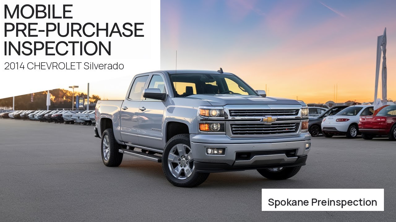 2014 CHEVROLET Silverado - Mobile Pre-Purchase Inspection Spokane WA - Spokane Preinspection