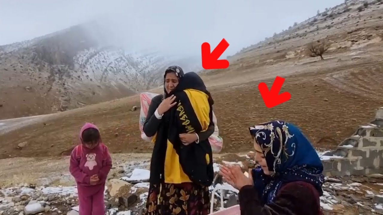 The frozen hands of a homeless mother, the warmth of a stranger's heart