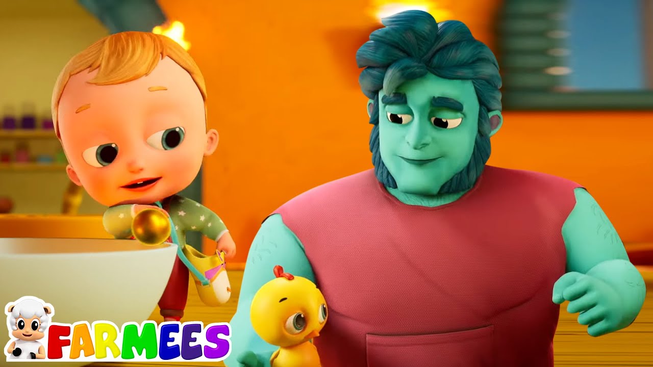 Hist&oacute;ria De Jack E o p&eacute; De Feij&atilde;o Fingir e Jogar Desenhos Animados