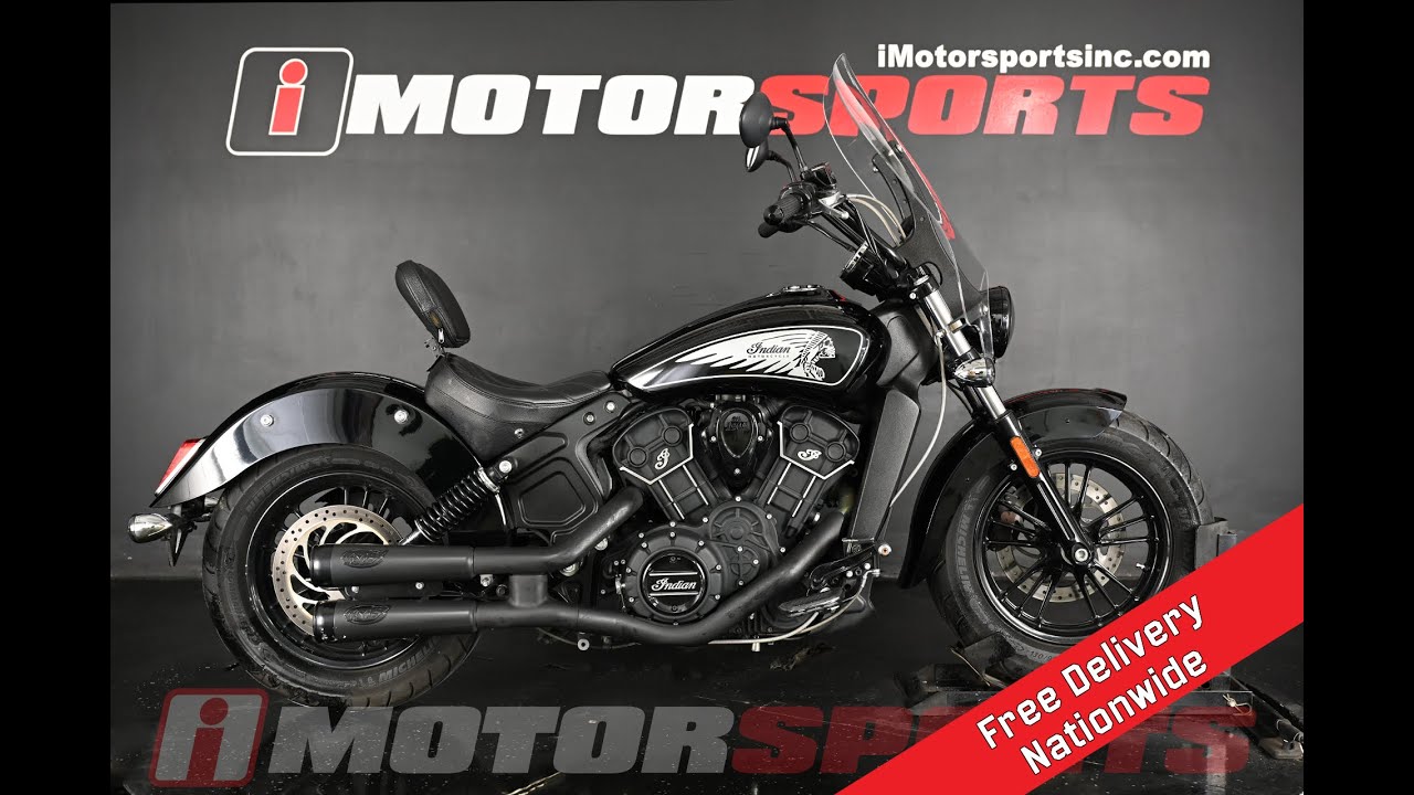 2016 Indian Motorcycles® Scout® Sixty Thunder Black A8473@ iMotorsports