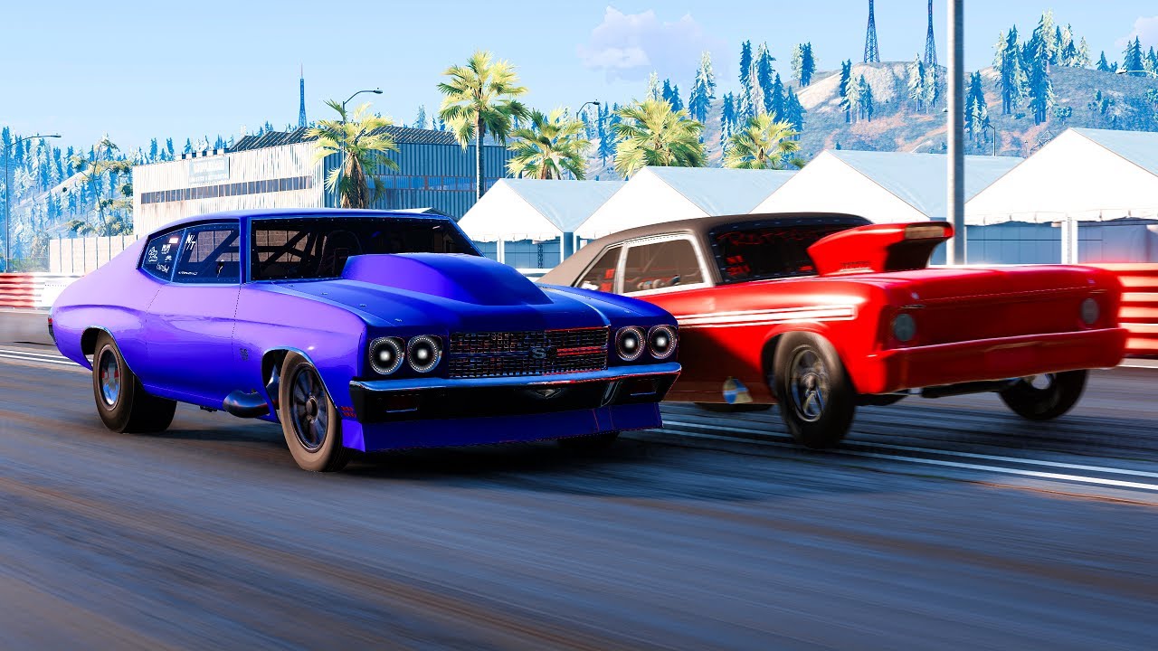 Realistic Drag Racing Crashes #35 - BeamNG Drive