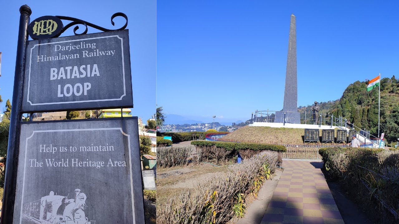 BATASIA LOOP DARJEELING #AIRY PLACE #TOURIST PLACE #DARJEELING #ASITKUMAR