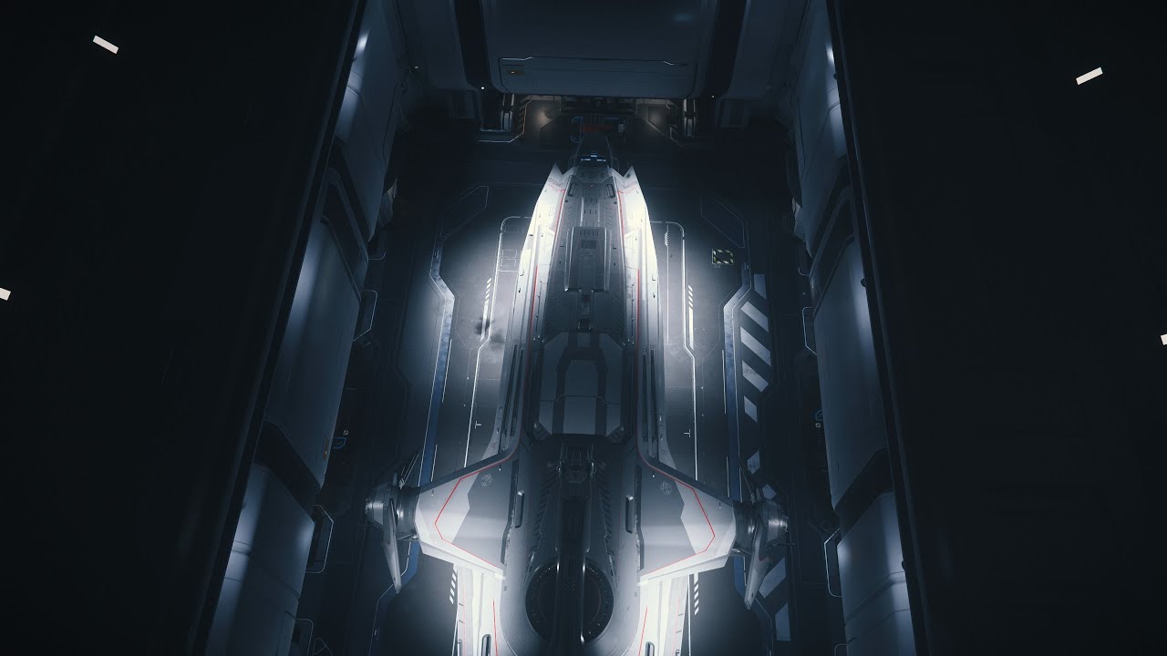 Star Citizen 3.11.0 Carrack Hover Demo (Night)