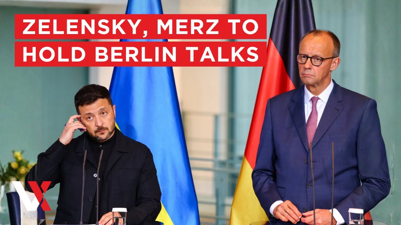 LIVE | Zelensky, Merz Talks: Ukraine President Heads To German Chancellery | VERTEX
