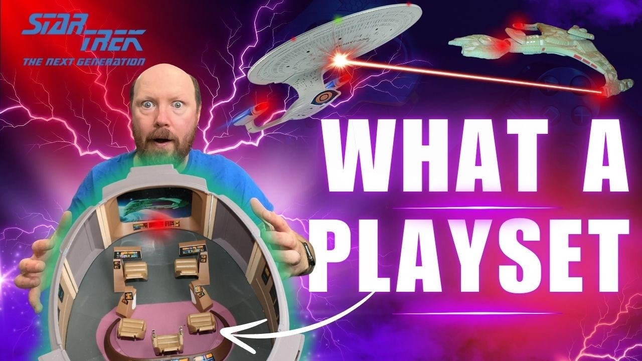 Star Trek TNG Bridge Playset Review - Episode 219