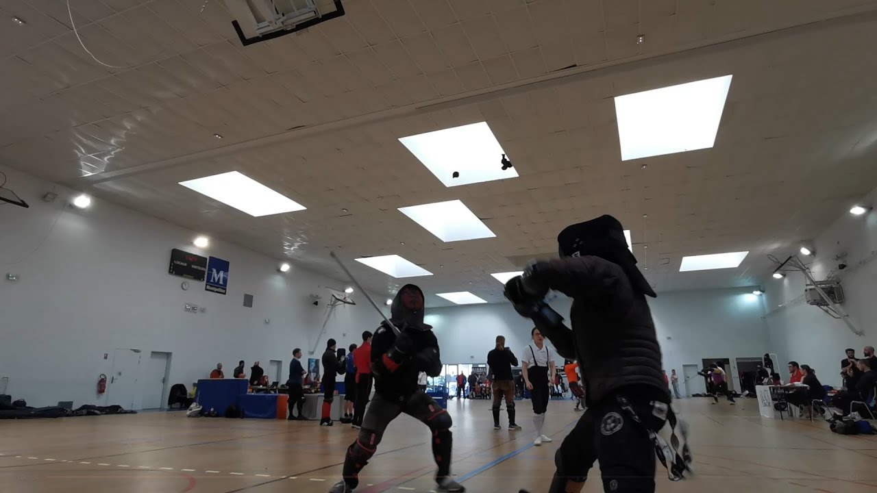 HEMA Tournament: Longsword fight vs Adrien Ala - Montpellier HEMA Tournament 2024