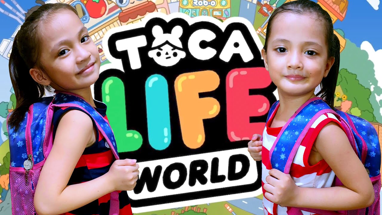 Playing TOCA LIFE WORLD Back to School Pack | Have a FOOD FIGHT in the School Cafeteria
