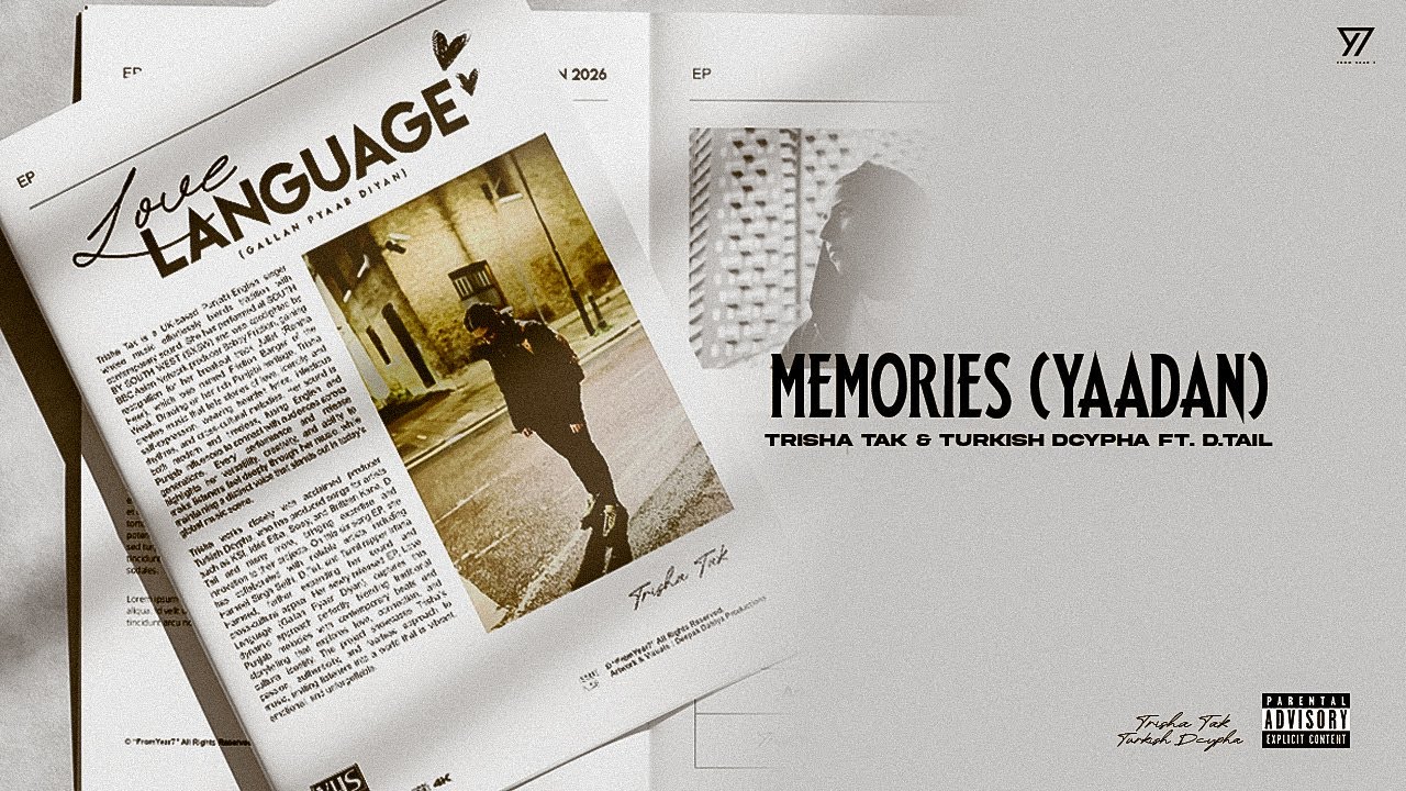 Yaadan (Memories) &ndash; Official Audio | Trisha Tak & Turkish Dcypha (ft D.Tail) | Punjabi Song 2025