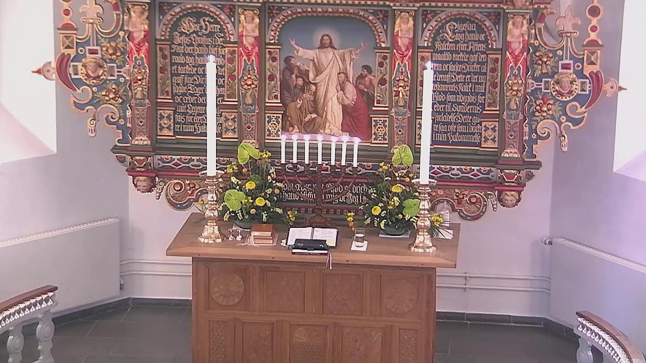 Skjern Kirke - Gudstjeneste P&aring;skedag den 5. April 2026 kl. 09.00 v. Sofie Hauch.
