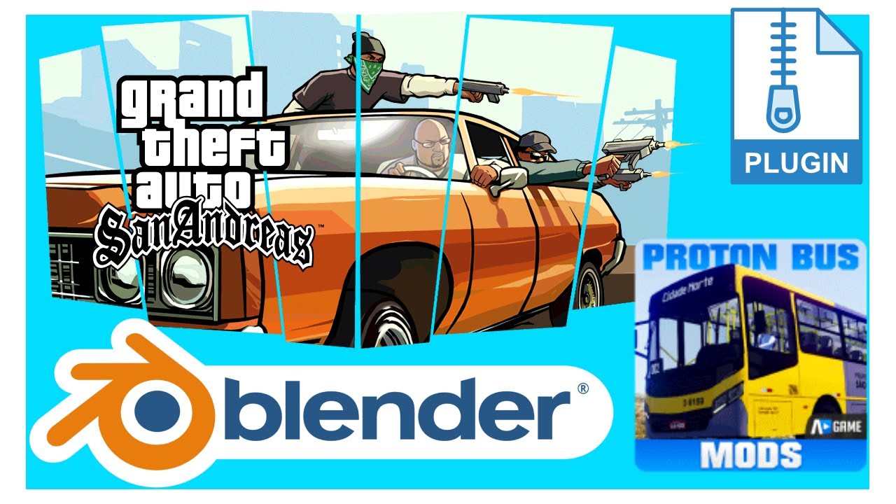 Tutorial Como IMPORTAR MODS de GTA SA a PBS, BUSSID por Blender