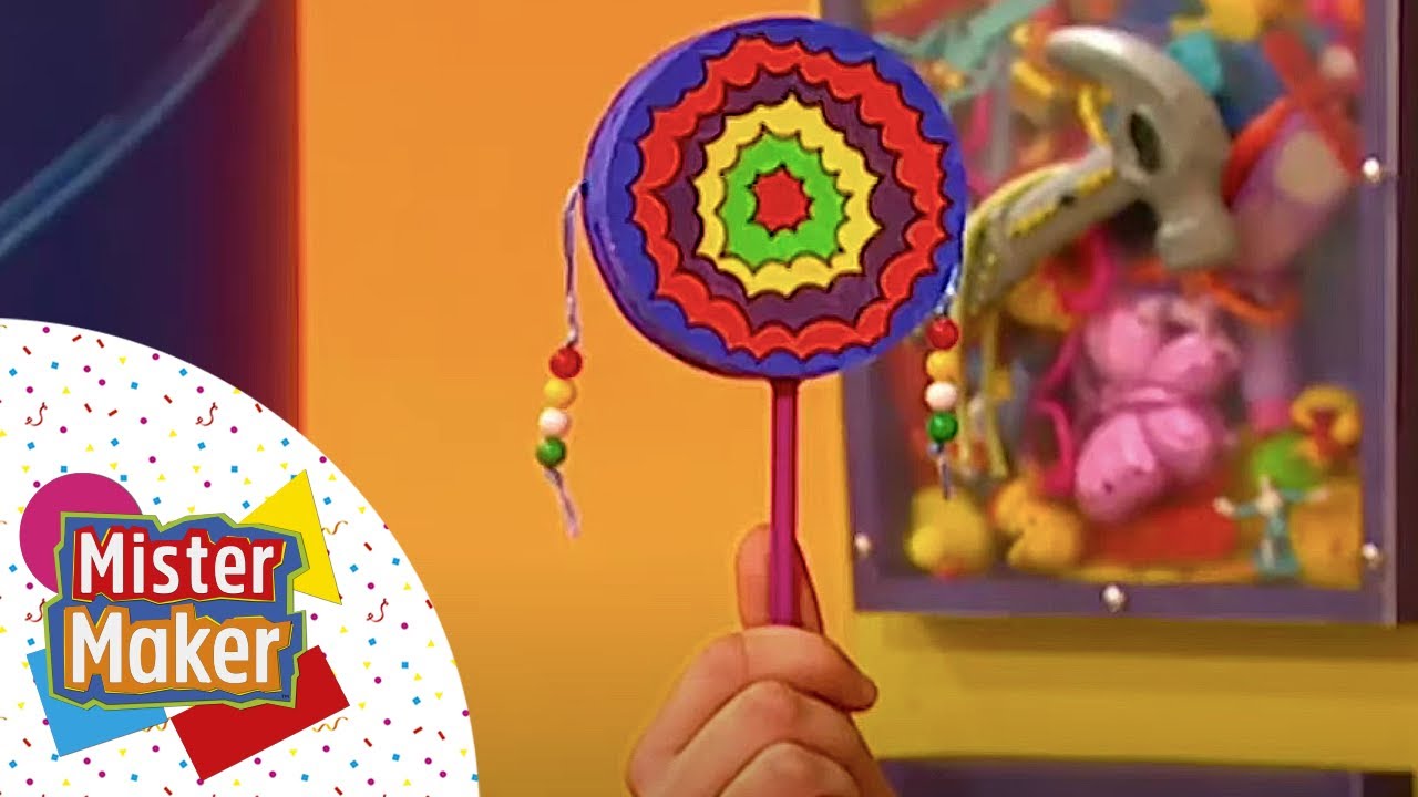 🥁. Um TAMBOR COLORIDO em 1 MINUTO ⏰  | MISTER MAKER em PORTUGUÊS
