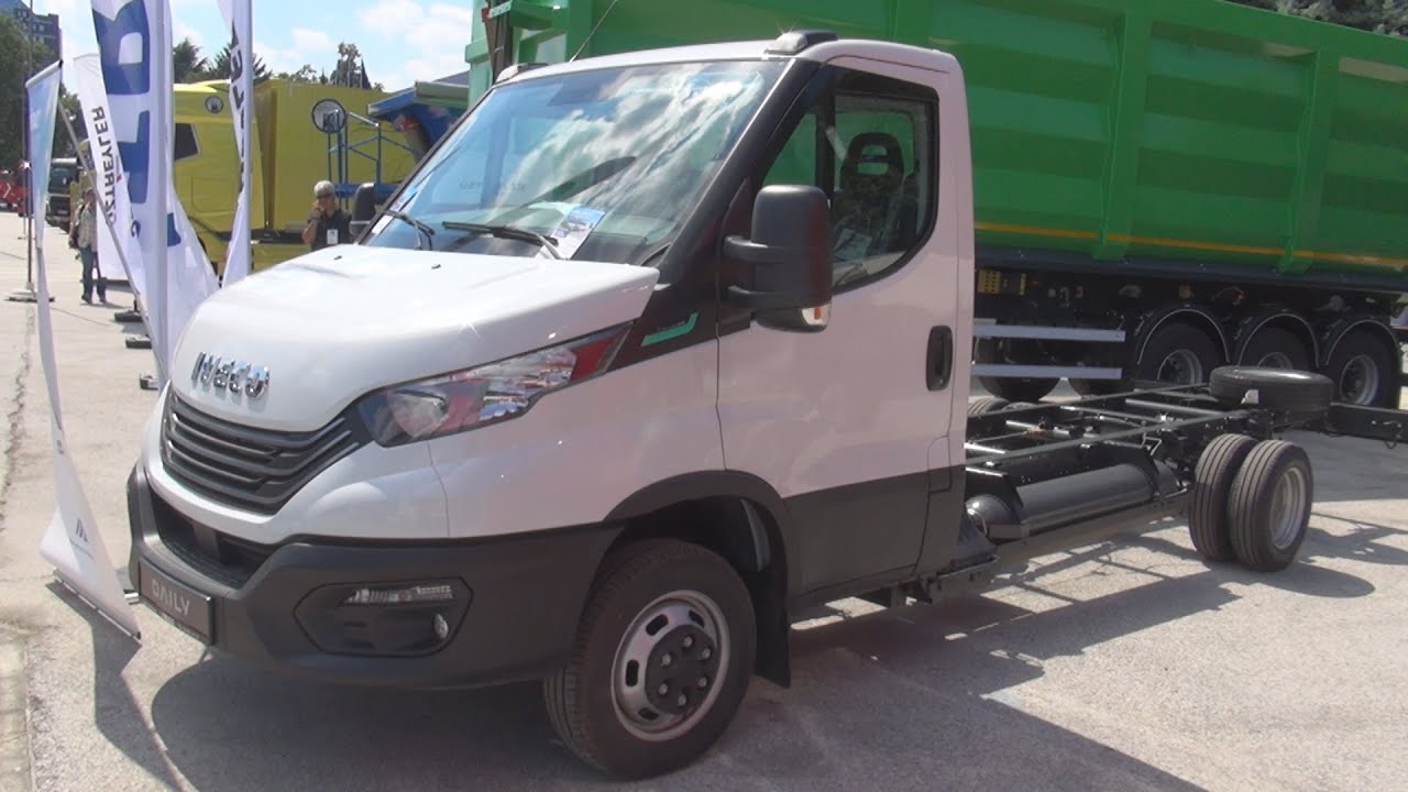 Iveco Daily 50C14NA8Z CNG Chassis Truck (2022) Exterior and Interior
