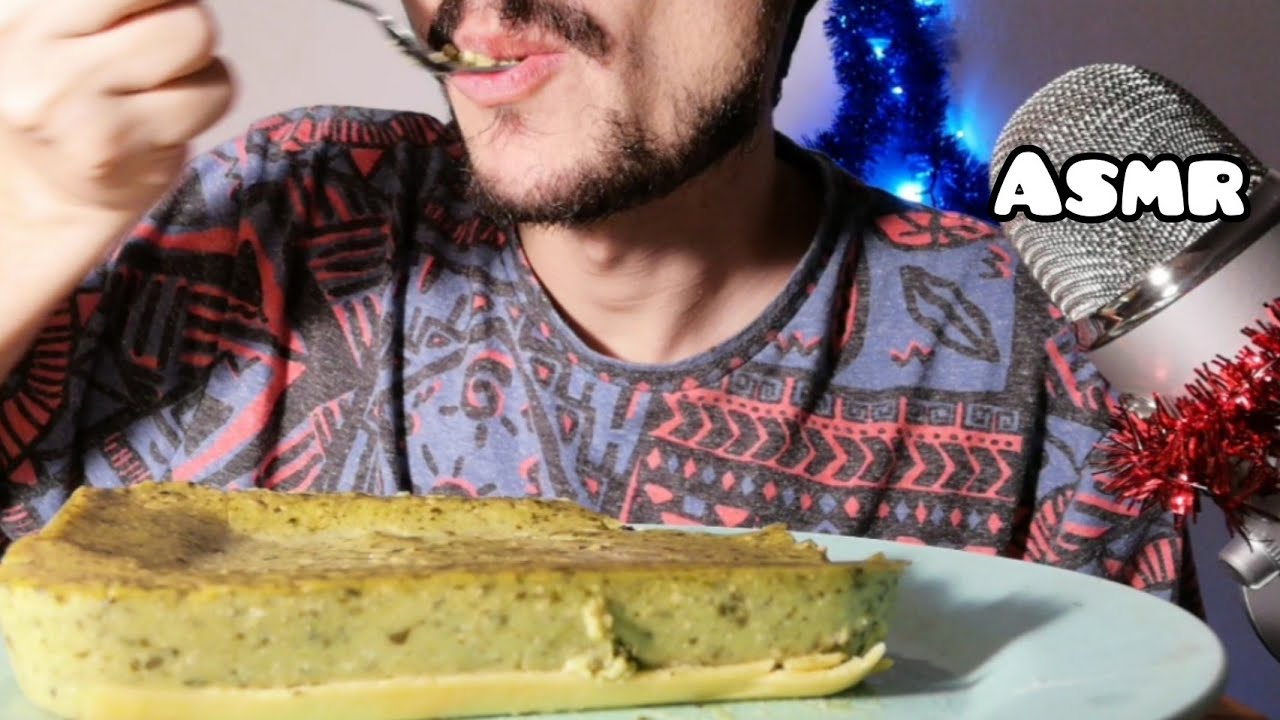 MUKBANG ITA | LASAGNA VEGANA AL PESTO EATING SOUNDS *ASMR ITA CIBO ITALIANO