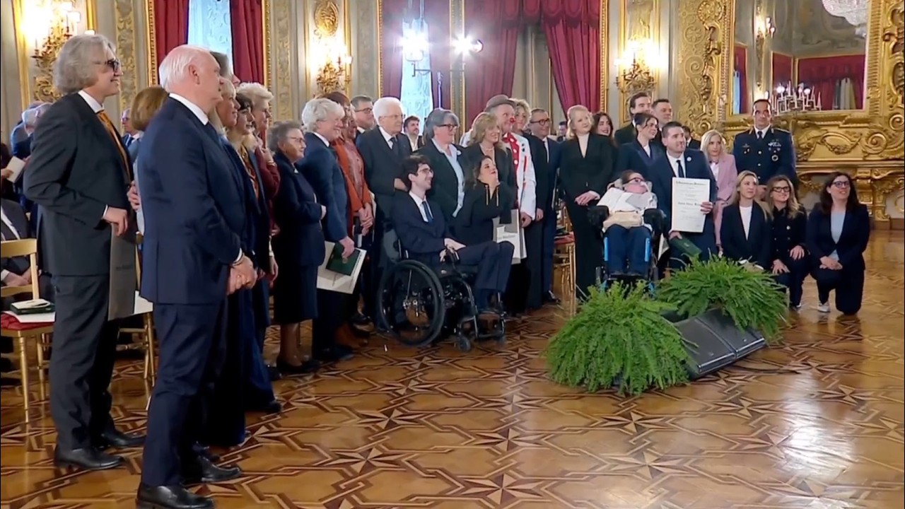 Conferite da Mattarella le onorificenze OMRI: al Quirinale anche cittadini pugliesi e lucani