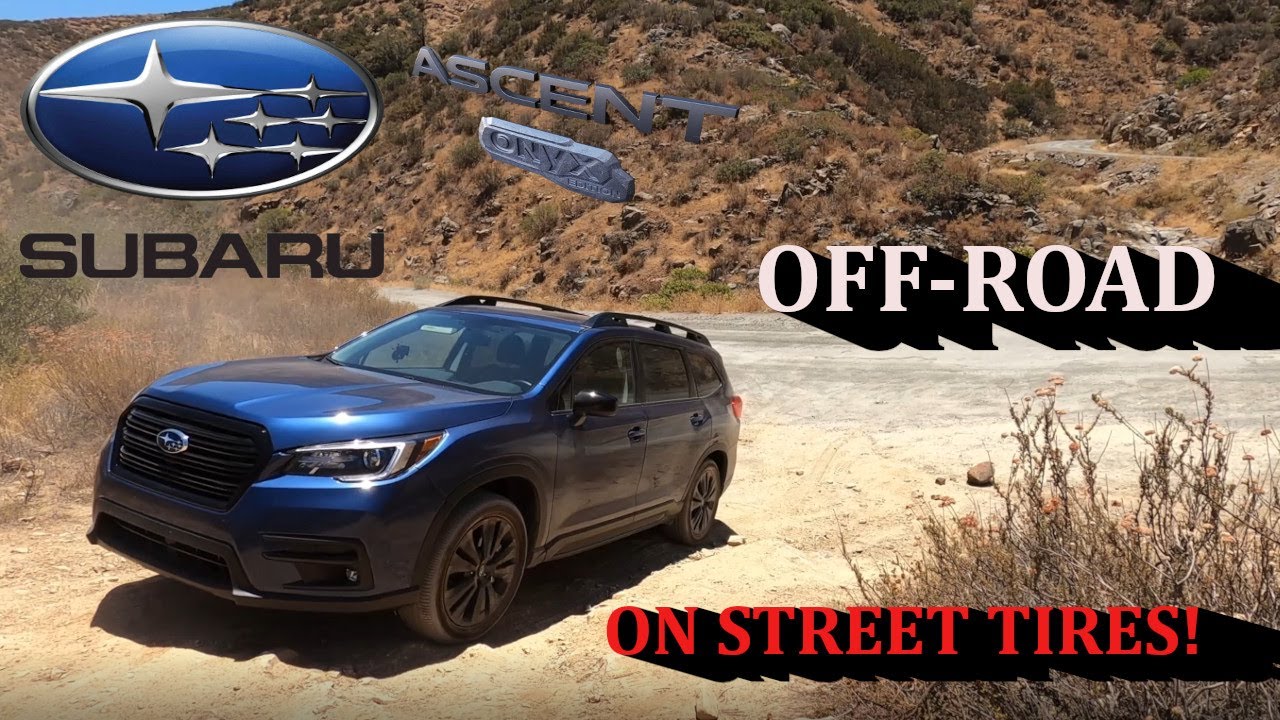 The 2022 Subaru Ascent is GREAT OFF-ROAD even on street tires!