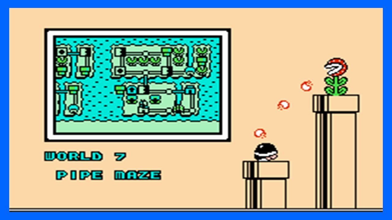 SUPER MARIO BROS 3 - WORLD 7 secrets 💥