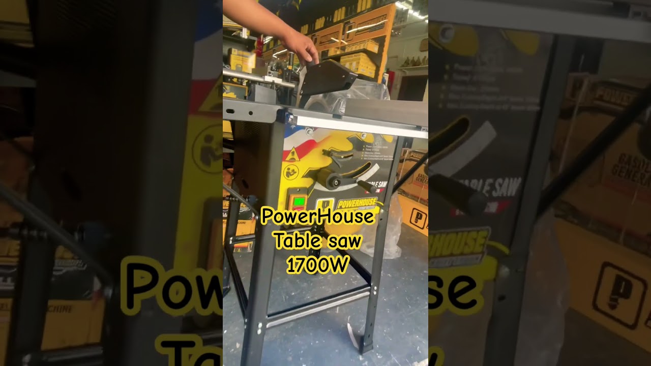 Ang ganda nitong PowerHouse Table saw! Ang lakas pa! #savgkings #tuguegarao #powertools #powerhouse