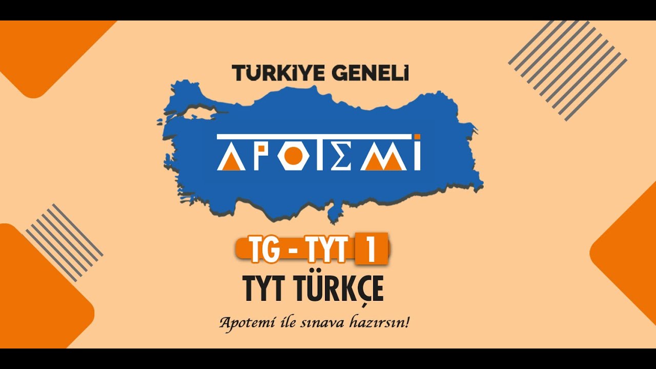 APOTEMİ 2026 TÜRKİYE GENELİ TYT-1 TÜRKÇE SORU ÇÖZÜMLERİ - APOTEMİ YAYINLARI