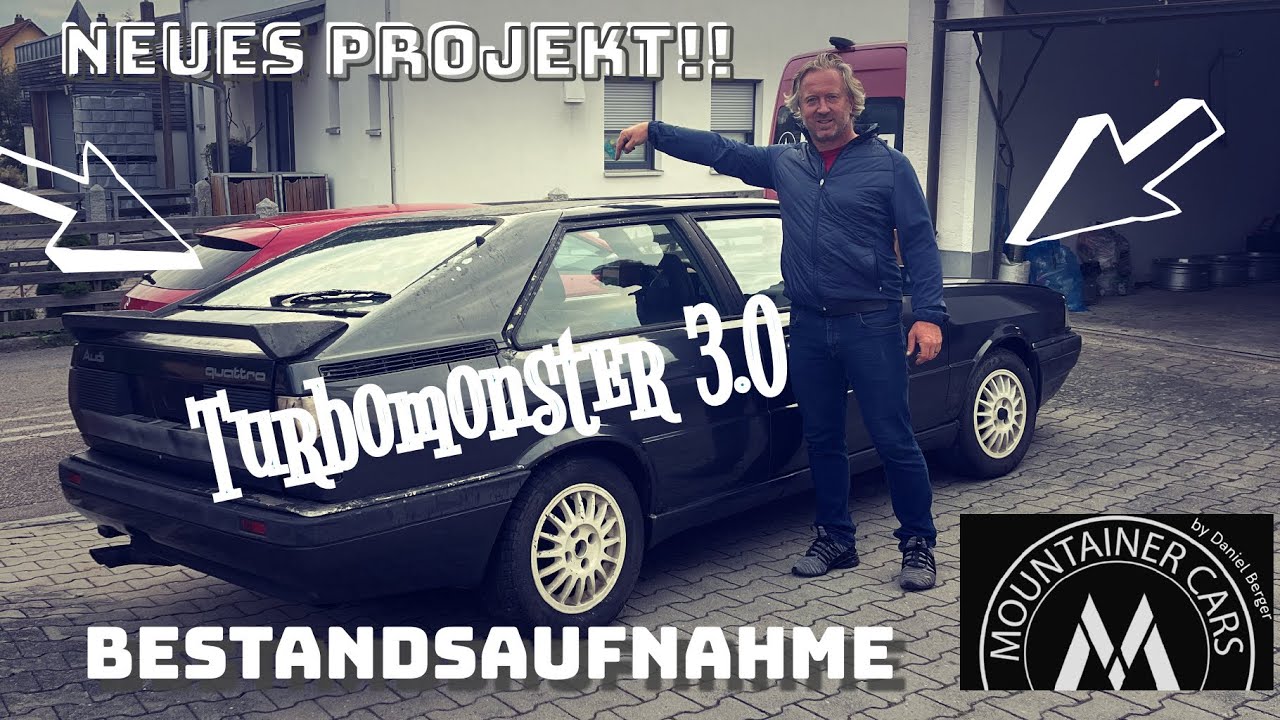 Die Bestandsaufnahme .. Quattro Coupe typ85 Urquattro Turbomonster 3.0 20V Turbo