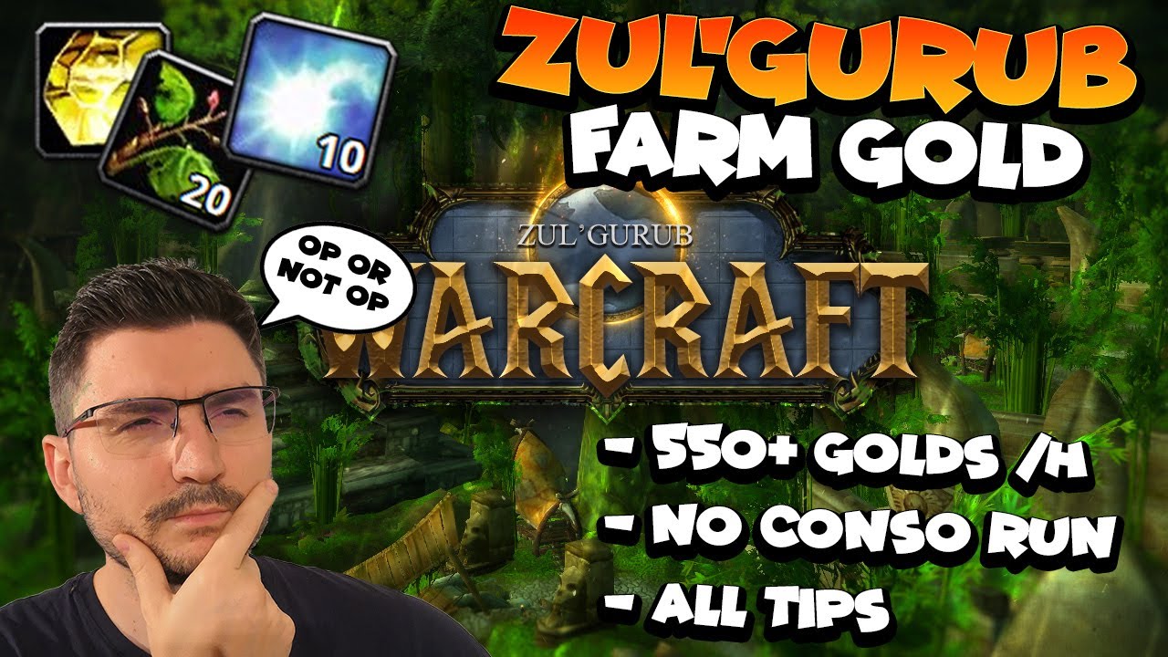 Wow classic - Zul'gurub Solo Farm mage - 550 gold+ - Le guide complet FR