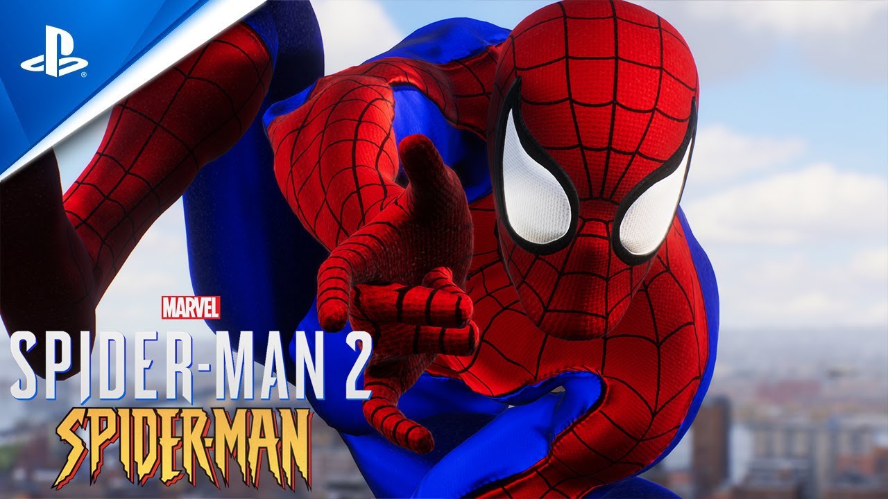 НОВЫЙ реалистичный костюм Человека-паука для PS1 в игре Marvel's Spider-Man 2