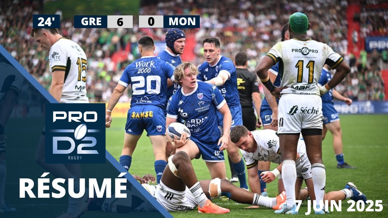 Pro D2 : le résumé de la FINALE Grenoble vs Montauban - Saison 2024/25