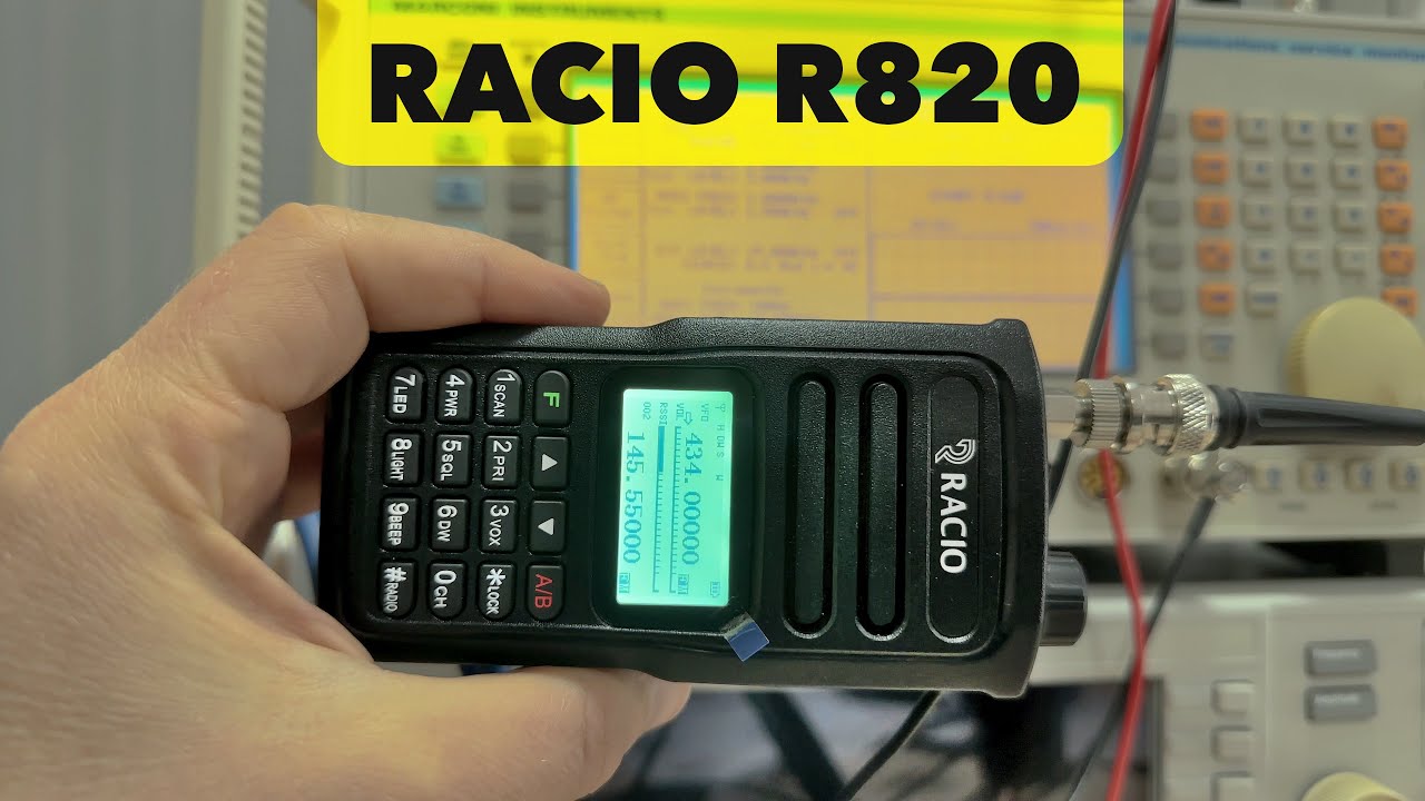 Радиостанция Racio R820