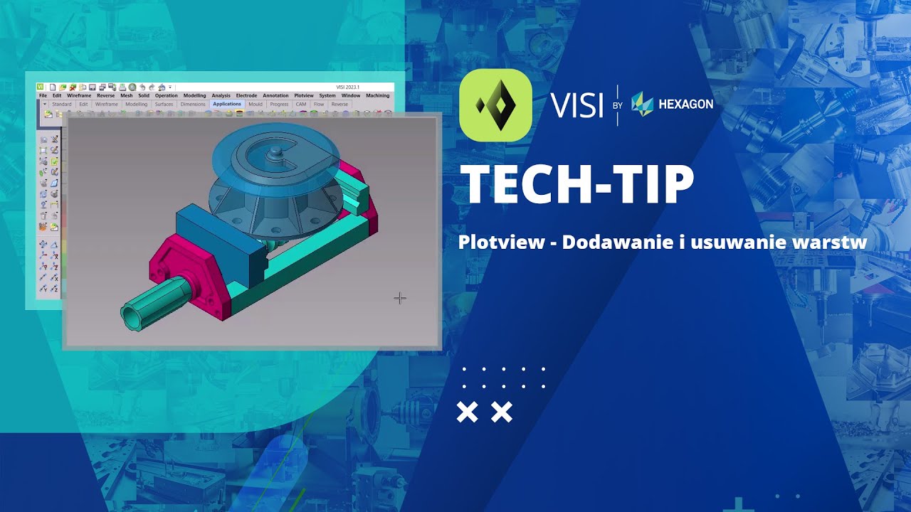 VISI Plotview | Dodawanie i usuwanie warstw - Tutorial