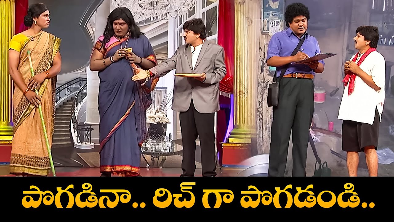 Top Comedy Scenes Rocket Raghava, Nagi, Ashok, Santhi Kumar in Action!  | Jabardasth | ETV