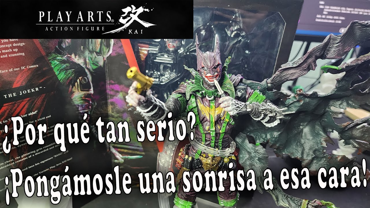PLAY ARTS KAI BATMAN ROGUES GALLERY THE JOKER UMBOXING EN ESPAÑOL