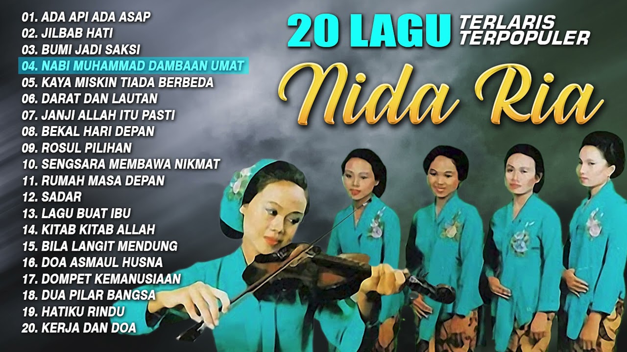 20 Lagu Terlaris Nida Ria | Ada Api Ada Asap | Jilbab Hati | Bumi Jadi Saksi