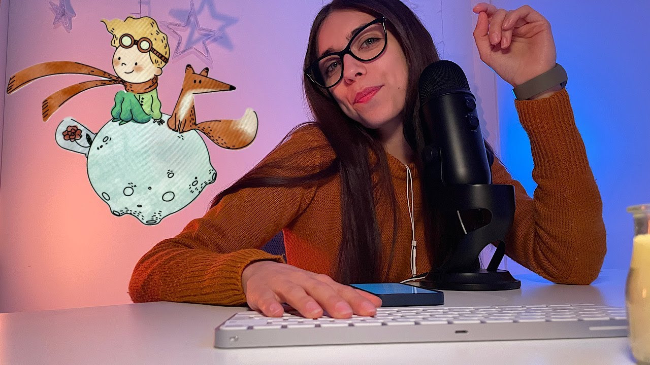 🌔 ✨ 🎧 THE LITTLE PRINCE - inaudible ASMR 🇮🇹 🏴󠁧󠁢󠁥󠁮󠁧󠁿