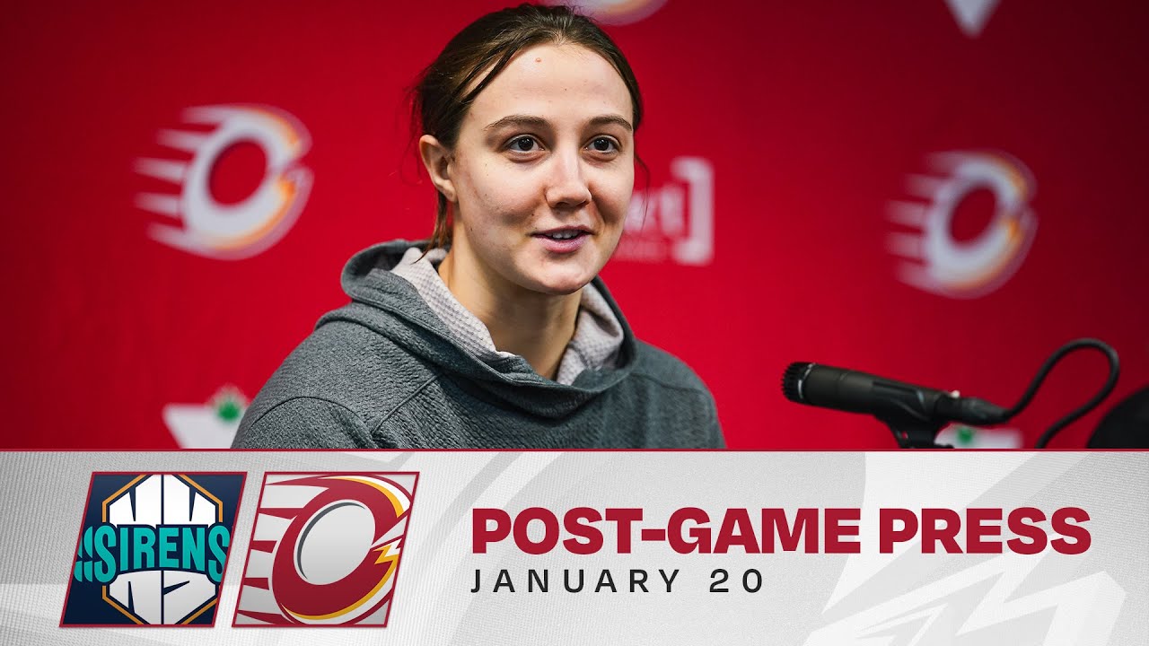 Jan 20, 2026 | OTT at NY | Ottawa Charge Post Game Press