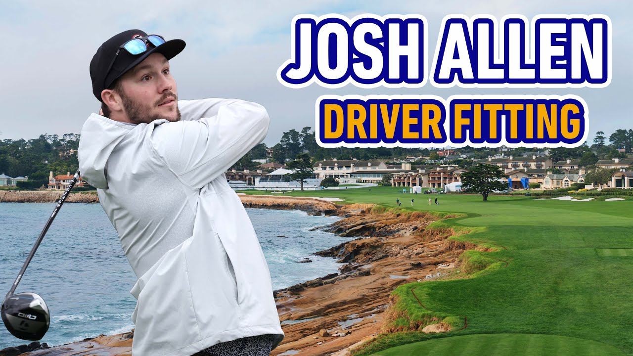 NFL Quarterback Josh Allen&rsquo;s Qi10 Driver Fitting | TaylorMade Golf