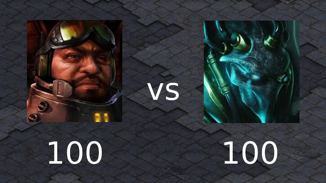 🥶100 Siege Tanks vs 100 Dragoons Starcraft Brood War
