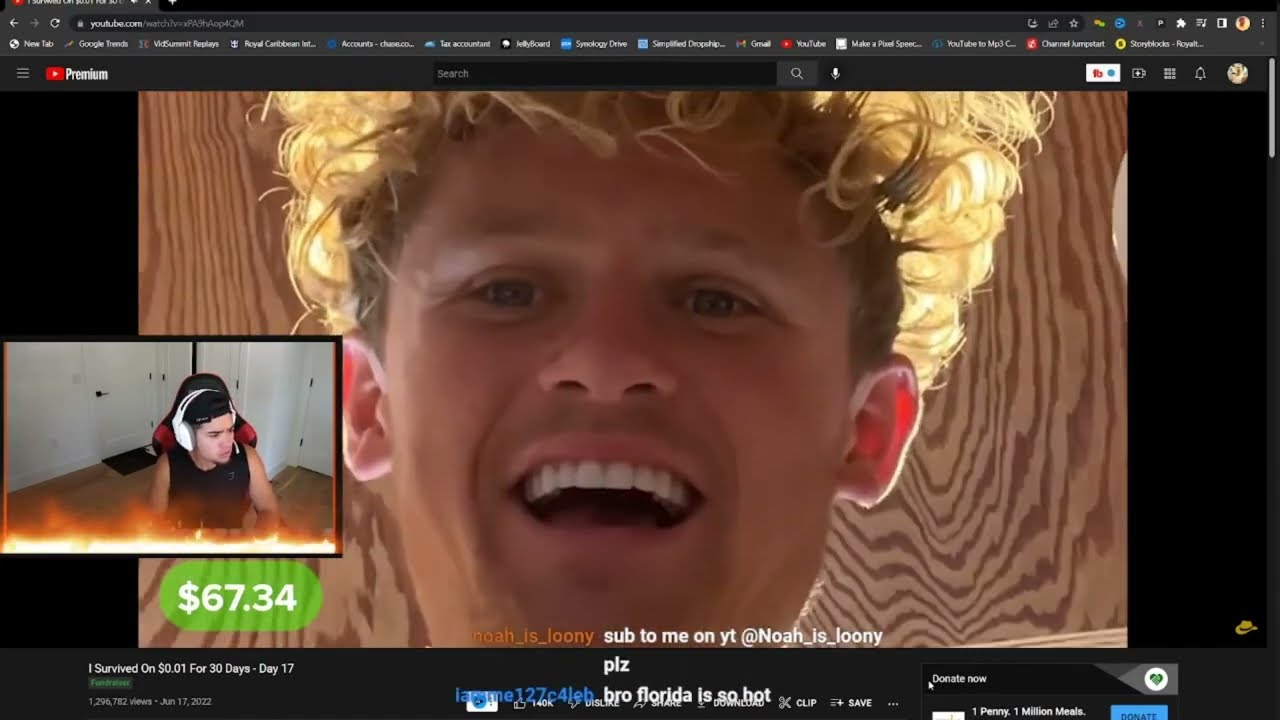 I Survived On $0.01 For 30 Days Day 17 Legit Tim Reacts