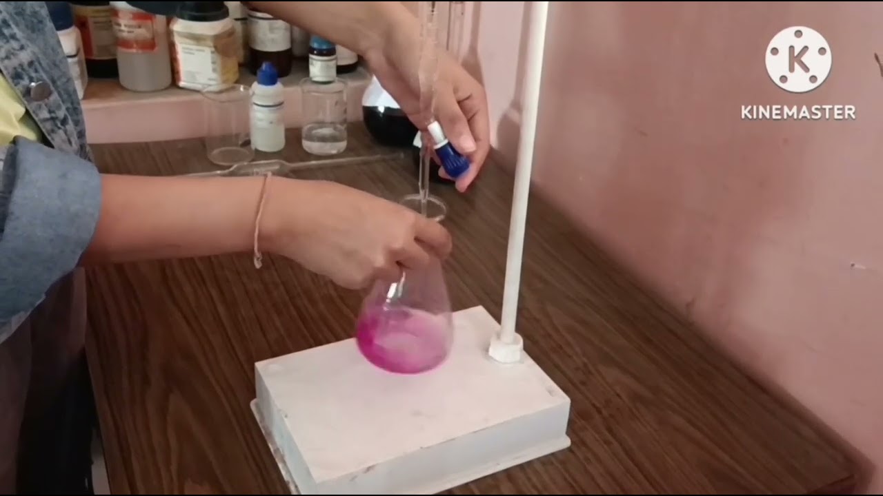 estimation of sponification value of given oil || come2lab ||