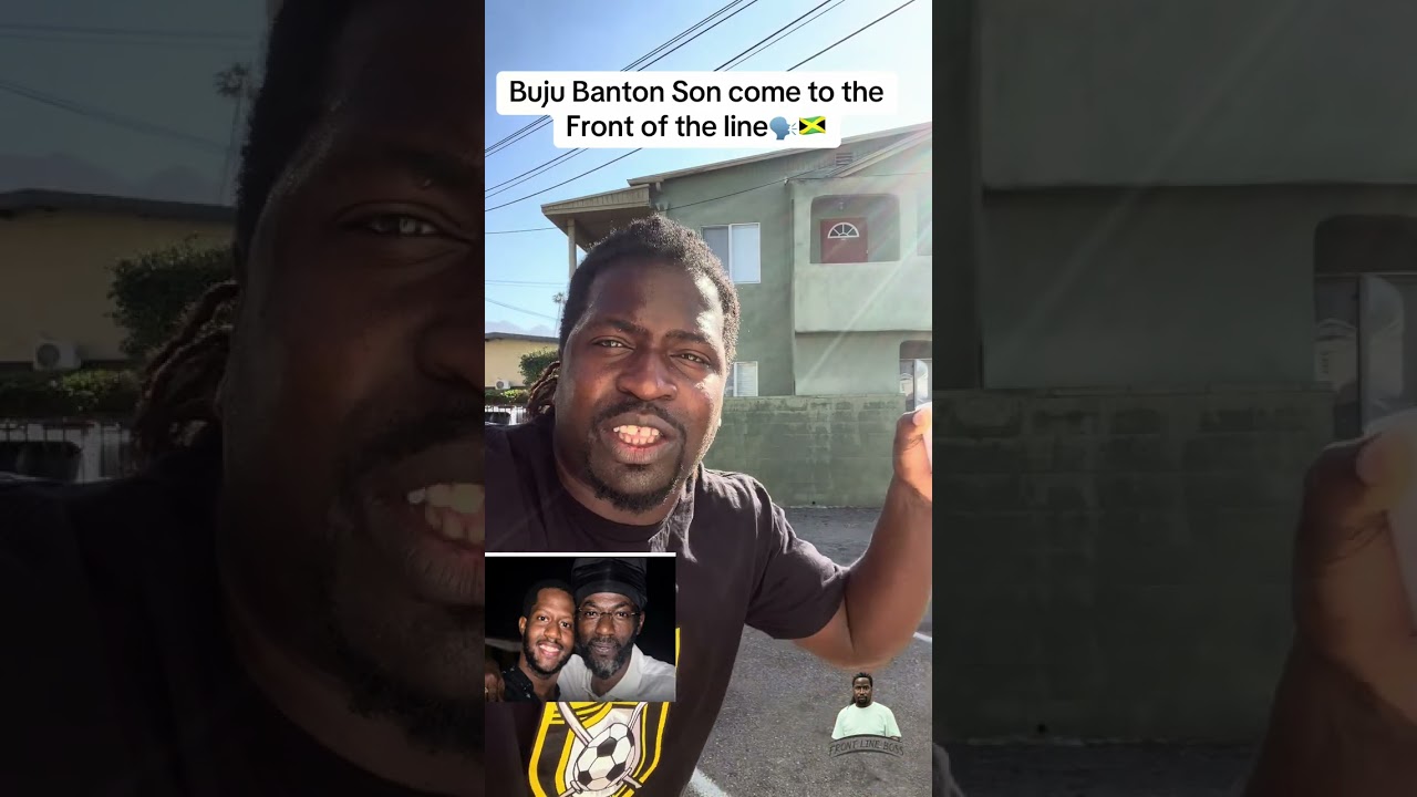 Buju Banton son come to the Front of the line🗣️🇯🇲