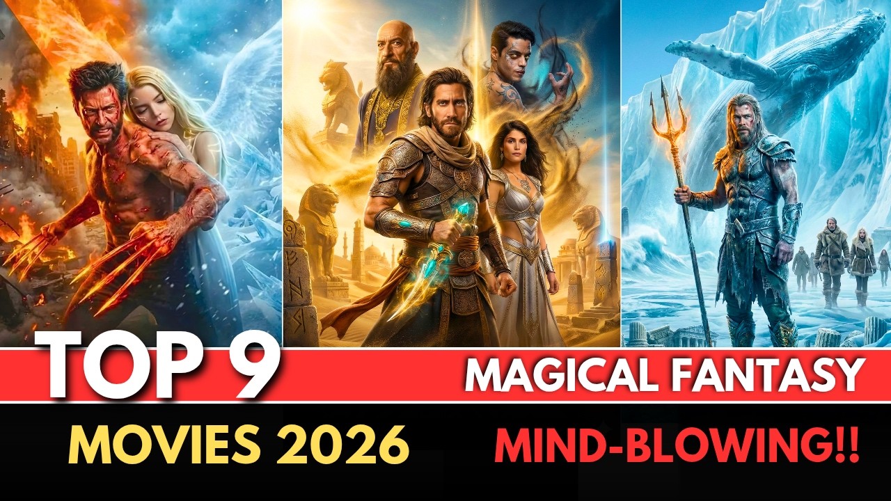 Top 9 Best Magical & Adventure Movies in Hindi | 2026 Fantasy Adventure Movies in Hindi Dubbed