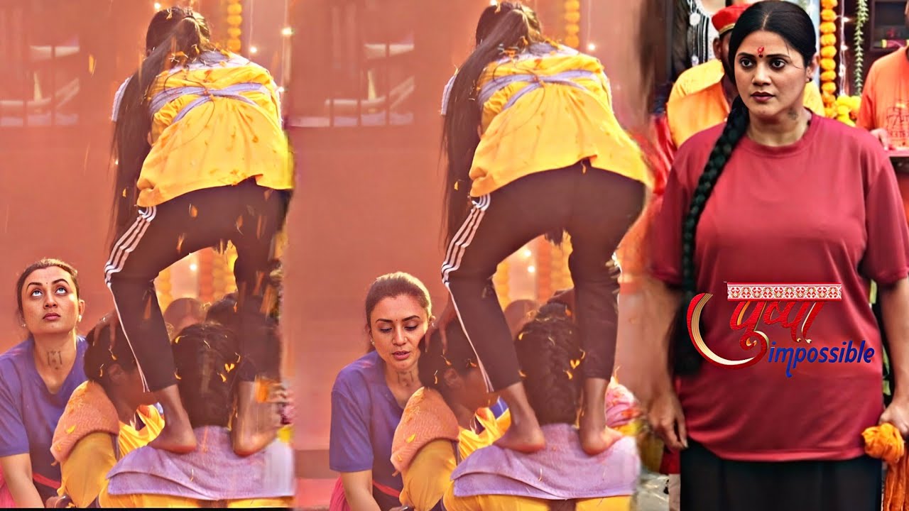 Pushpa Impossible | Kadambari गिरी ऊंचाई से Handi फोड़ते समय balance हुआ out,हारी Handi Competition 