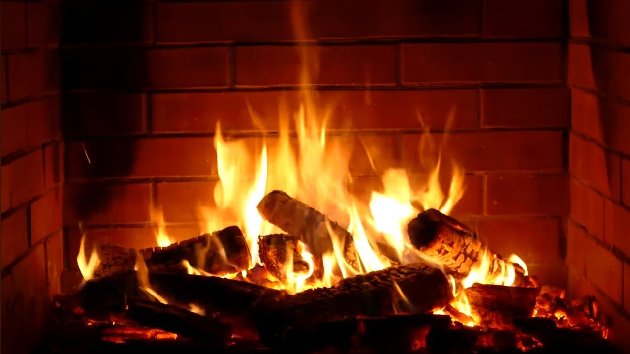 Fireplace 4K (Live 24/7). Fireplace with Crackling Fire Sounds. Christmas Fireplace 2026 - Relaxing🔥