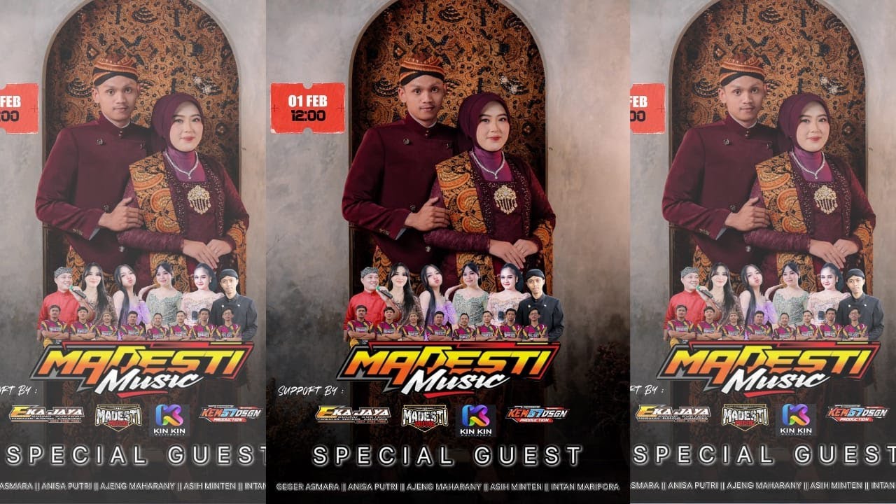 🔴📡LIVE MADESTI MUSIC || WEDDING INDRI & BAYU || EKA JAYA AUDIO || KINKIN PRODUCTION