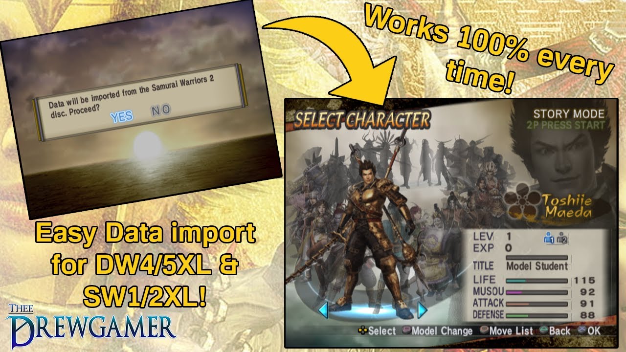 ПРОСТОЙ ИМПОРТ ДАННЫХ ДЛЯ DW3/4/5XL И SW1/2XL! РУКОВОДСТВО ПО PCSX2