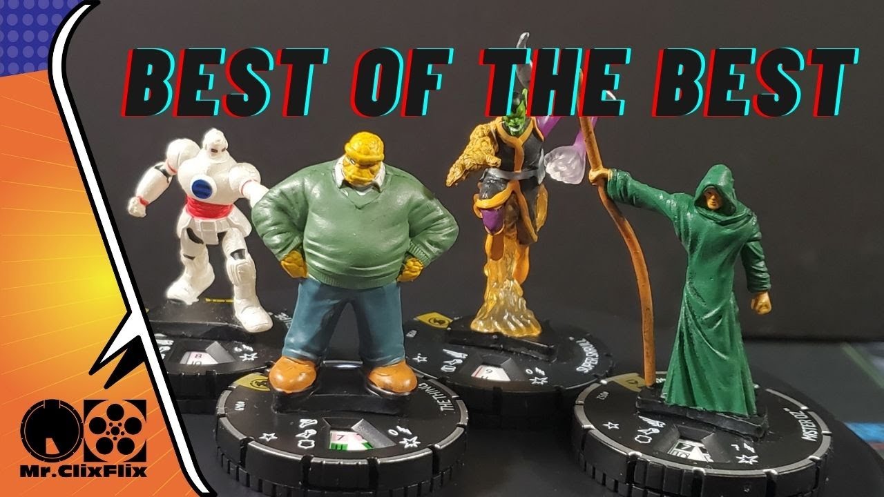 Top 10 Heroclix | Best Super Rare Heroclix Figures