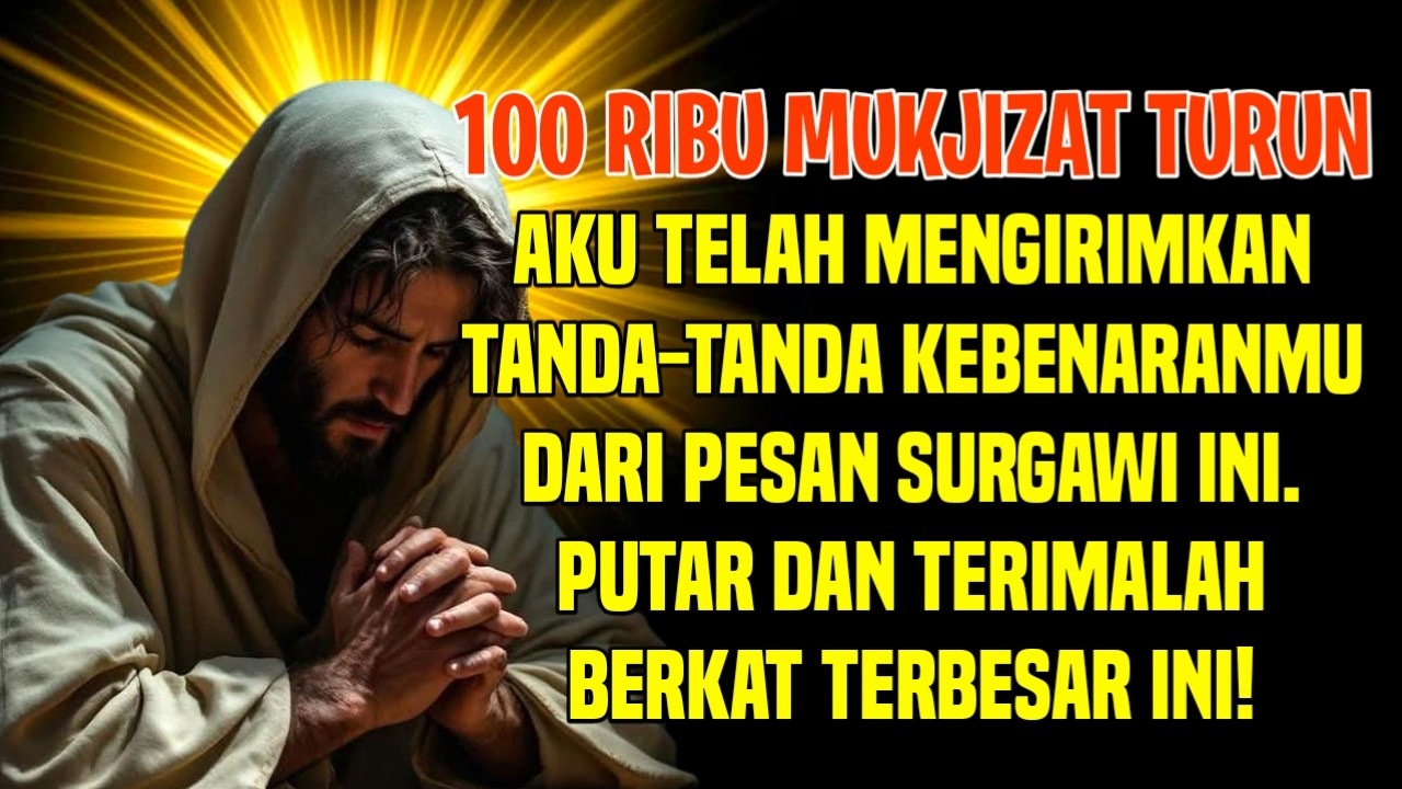 Janji Tuhan Atas Hidupmu| Ketenangan, Jawaban Doa & Kelimpahan Akan Datang